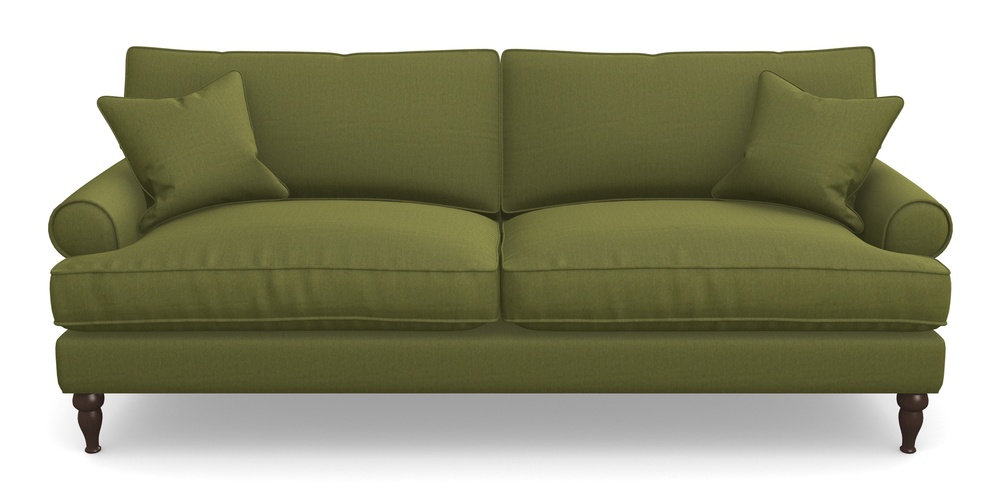 Product photograph of Cooksbridge 4 Seater Sofa In House Velvet - Olive from Sofas and Stuff Limited