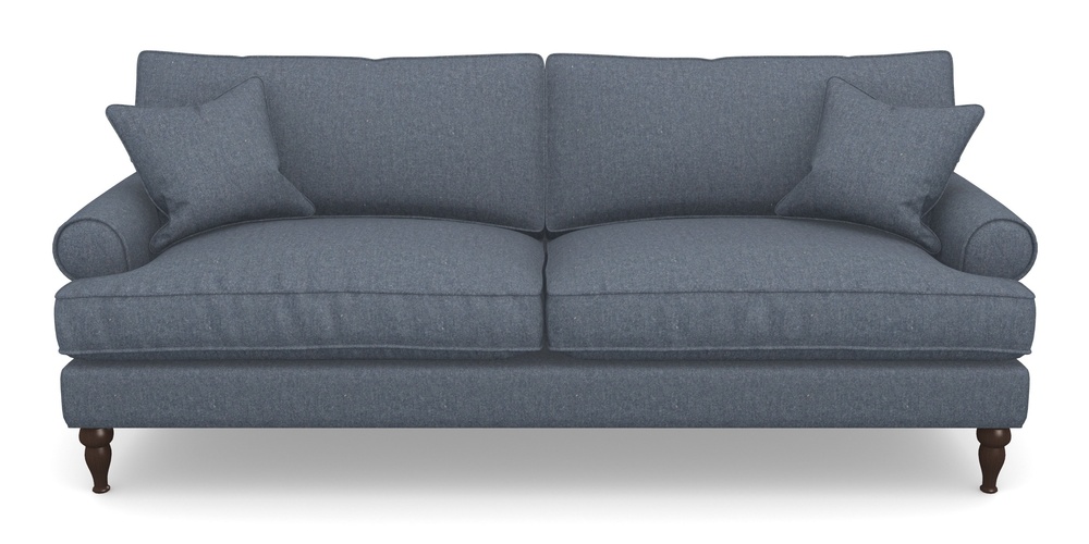 Product photograph of Cooksbridge 4 Seater Sofa In House Wool - Navy from Sofas and Stuff Limited