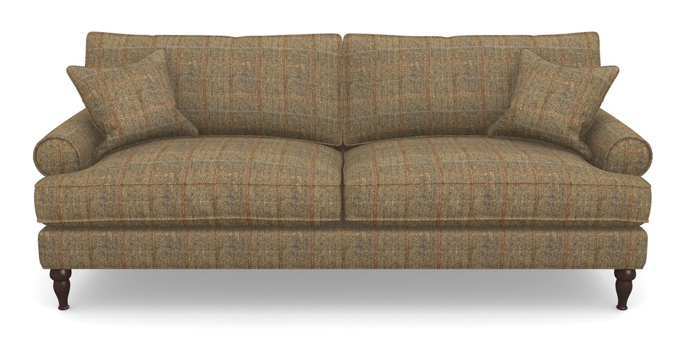 Product photograph of Cooksbridge 4 Seater Sofa In Harris Tweed House - Harris Tweed House Bracken Herringbone from Sofas and Stuff Limited