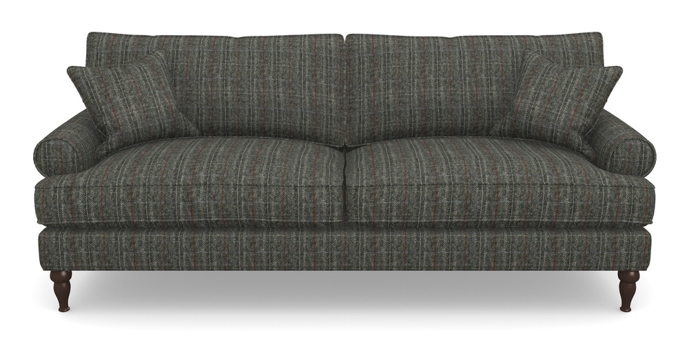 Product photograph of Cooksbridge 4 Seater Sofa In Harris Tweed House - Harris Tweed House Grey from Sofas and Stuff Limited