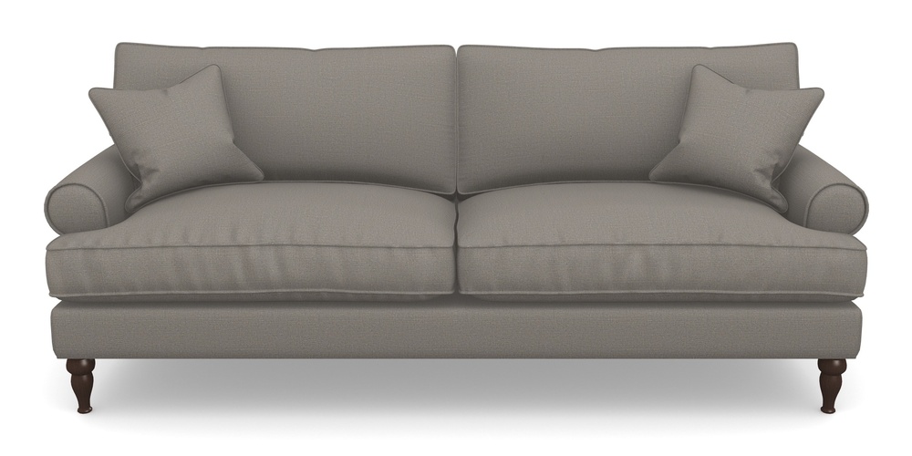 Product photograph of Cooksbridge 4 Seater Sofa In Plain Linen Cotton - Purple Haze from Sofas and Stuff Limited