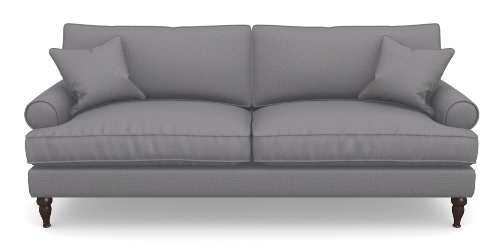 Product photograph of Cooksbridge 4 Seater Sofa In Plain Linen Cotton - Thor from Sofas and Stuff Limited