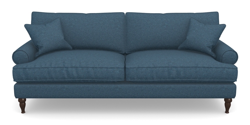 Product photograph of Cooksbridge 4 Seater Sofa In Soft Wool - Denim from Sofas and Stuff Limited