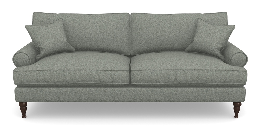 Product photograph of Cooksbridge 4 Seater Sofa In Soft Wool - Wolf from Sofas and Stuff Limited