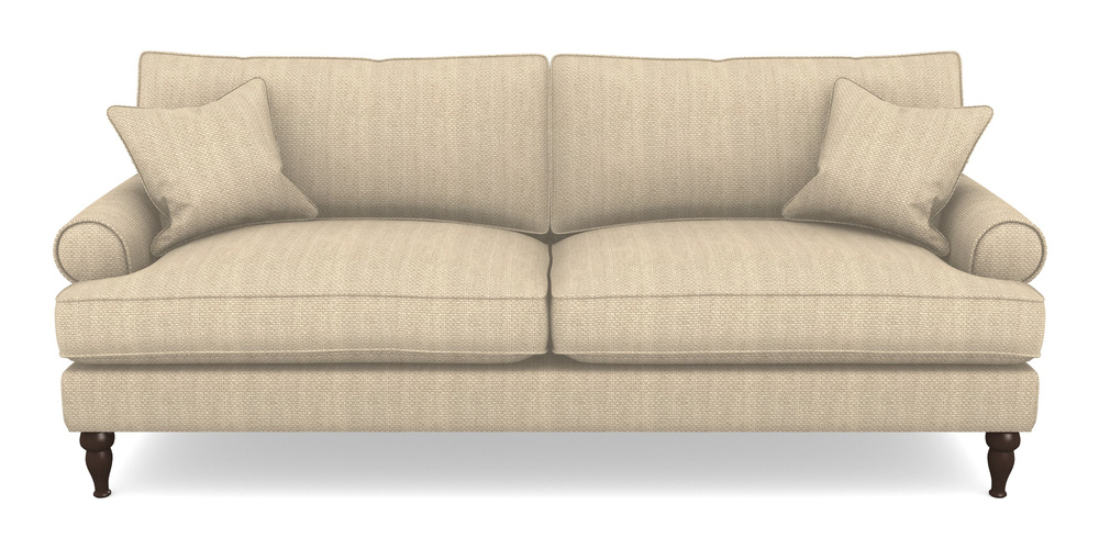 Product photograph of Cooksbridge 4 Seater Sofa In Cloth 22 Weaves - White Sands Linen - Chalk from Sofas and Stuff Limited
