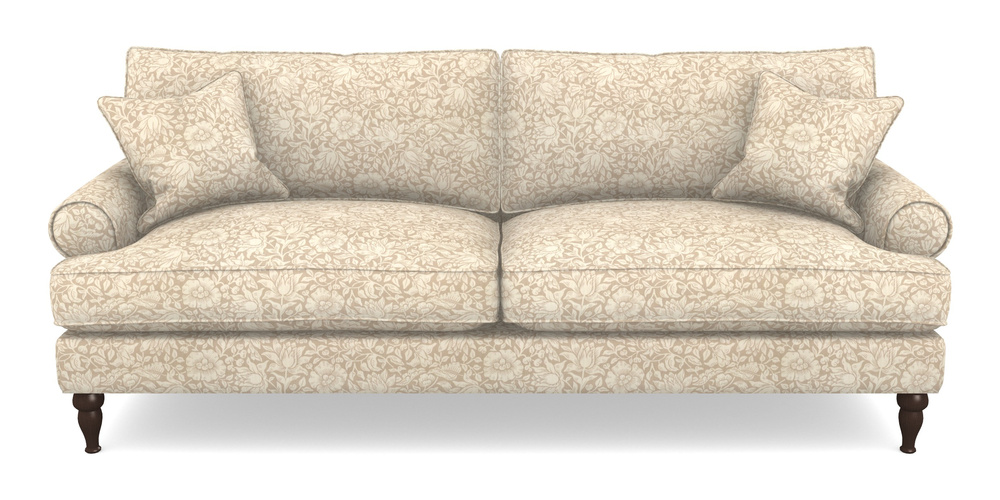 Product photograph of Cooksbridge 4 Seater Sofa In William Morris Collection - Mallow - Linen from Sofas and Stuff Limited