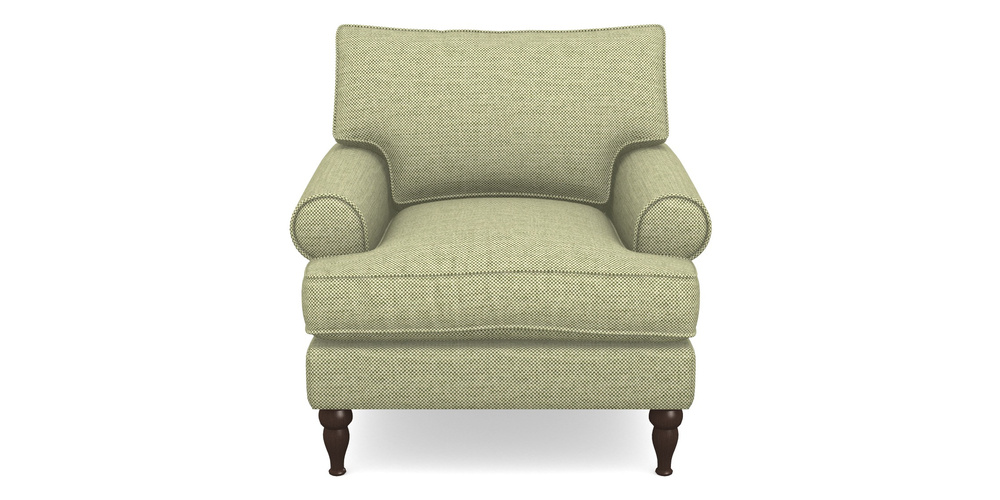 Product photograph of Cooksbridge Chair In Basket Weave - Sage from Sofas and Stuff Limited