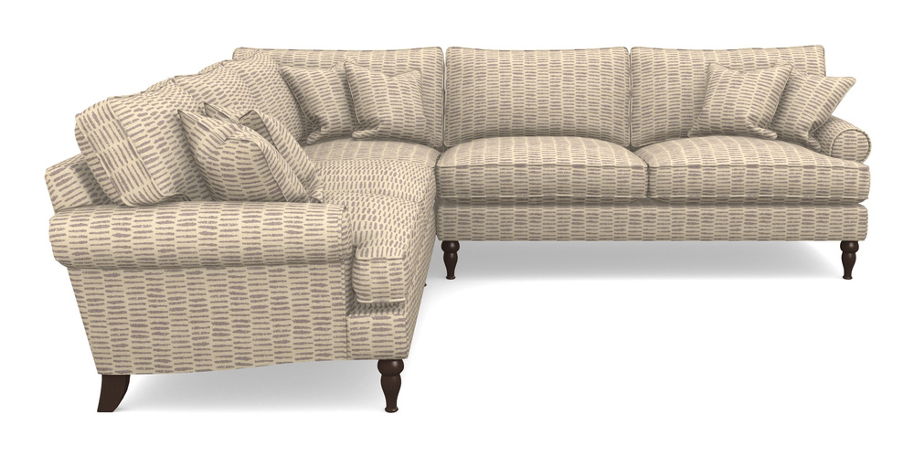 Product photograph of Cooksbridge Corner Sofa Rhf In Cloth 18 - Daub - Berry from Sofas and Stuff Limited