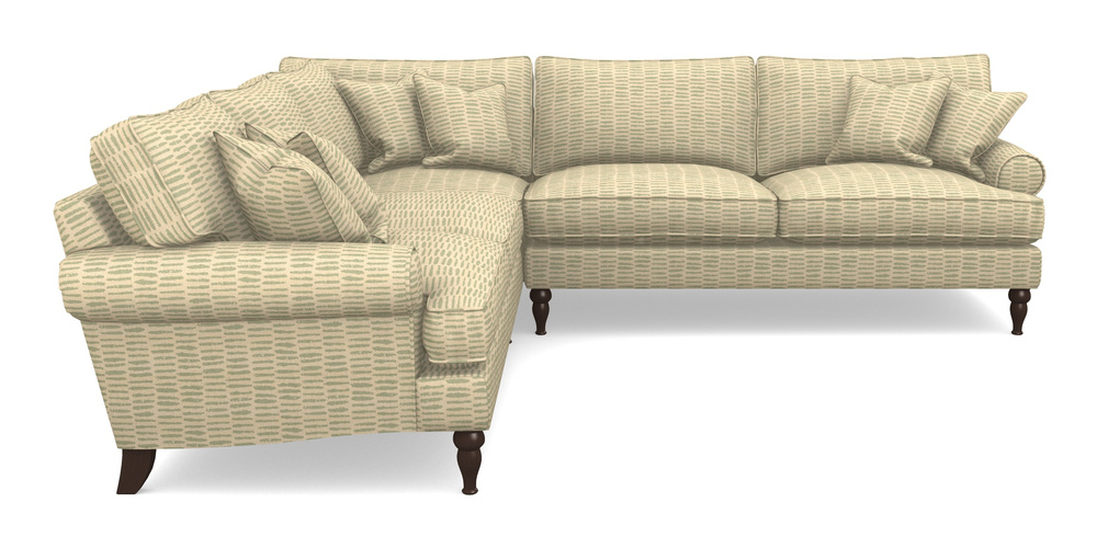 Product photograph of Cooksbridge Corner Sofa Rhf In Cloth 18 - Daub - Fennel from Sofas and Stuff Limited