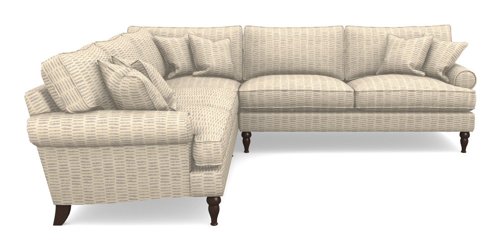 Product photograph of Cooksbridge Corner Sofa Rhf In Cloth 18 - Daub - Lavender from Sofas and Stuff Limited