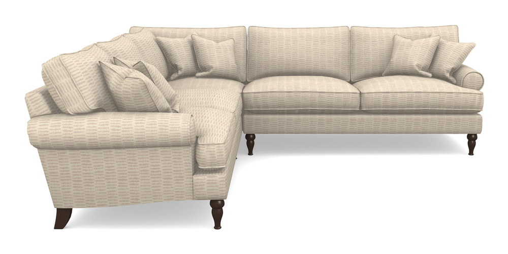 Product photograph of Cooksbridge Corner Sofa Rhf In Cloth 18 - Daub - Rose from Sofas and Stuff Limited