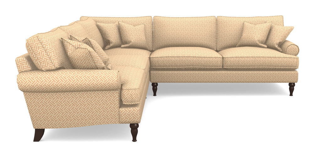 Product photograph of Cooksbridge Corner Sofa Rhf In Cloth 18 - Key - Fudge from Sofas and Stuff Limited