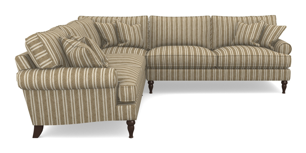 Product photograph of Cooksbridge Corner Sofa Rhf In Cloth 22 - Barcode - Fallen Leaf from Sofas and Stuff Limited