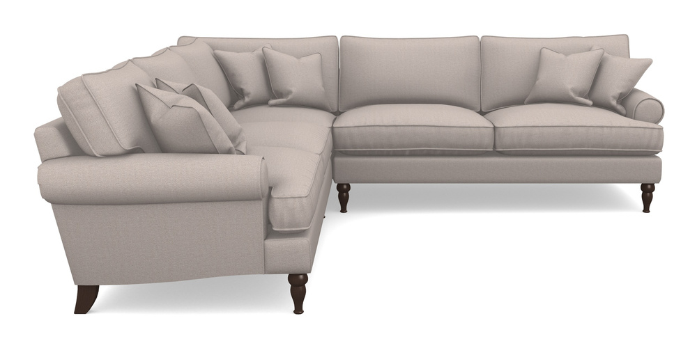 Product photograph of Cooksbridge Corner Sofa Rhf In Eco Washable Cotton - Mink from Sofas and Stuff Limited