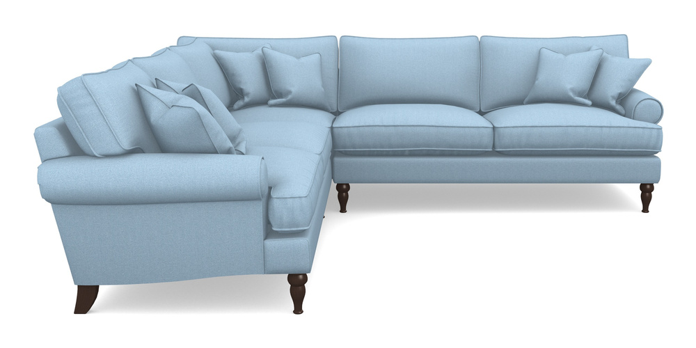 Product photograph of Cooksbridge Corner Sofa Rhf In Eco Washable Cotton - Sky from Sofas and Stuff Limited