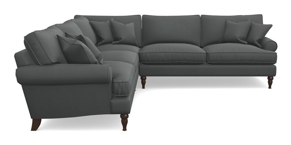 Product photograph of Cooksbridge Corner Sofa Rhf In House Clever Velvet - Slate from Sofas and Stuff Limited