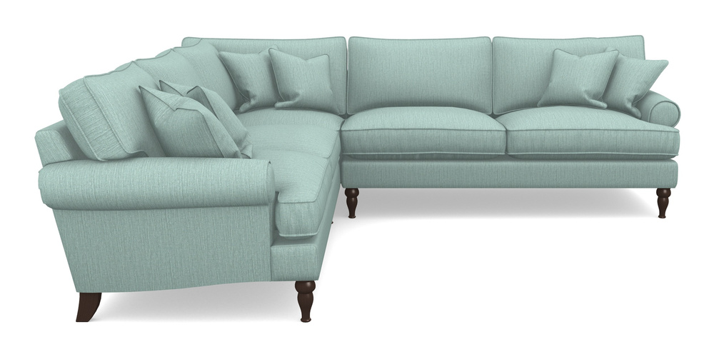 Product photograph of Cooksbridge Corner Sofa Rhf In Herringbone - Reef from Sofas and Stuff Limited