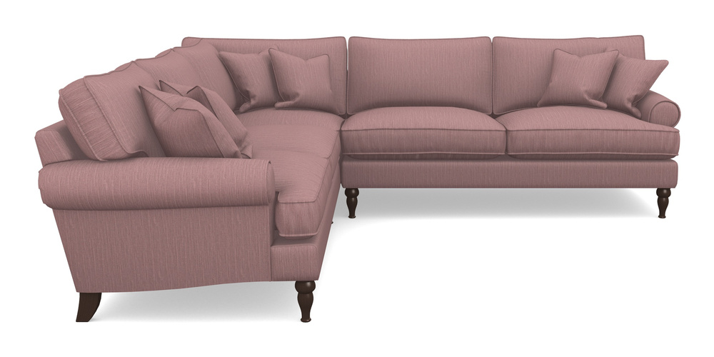 Product photograph of Cooksbridge Corner Sofa Rhf In Herringbone - Thistle from Sofas and Stuff Limited