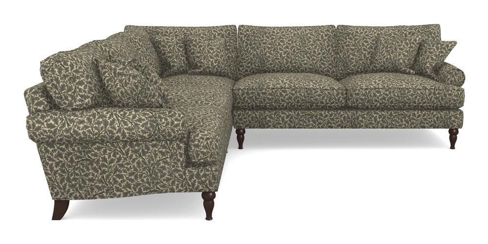 Product photograph of Cooksbridge Corner Sofa Rhf In V A Drawn From Nature Collection - Oak Tree - Dark Green from Sofas and Stuff Limited