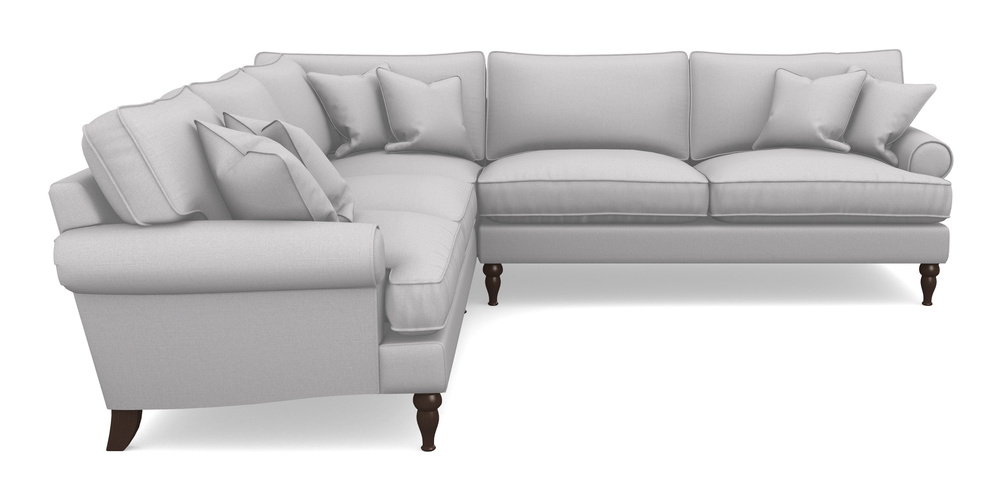 Product photograph of Cooksbridge Corner Sofa Rhf In Plain Linen Cotton - Seal from Sofas and Stuff Limited