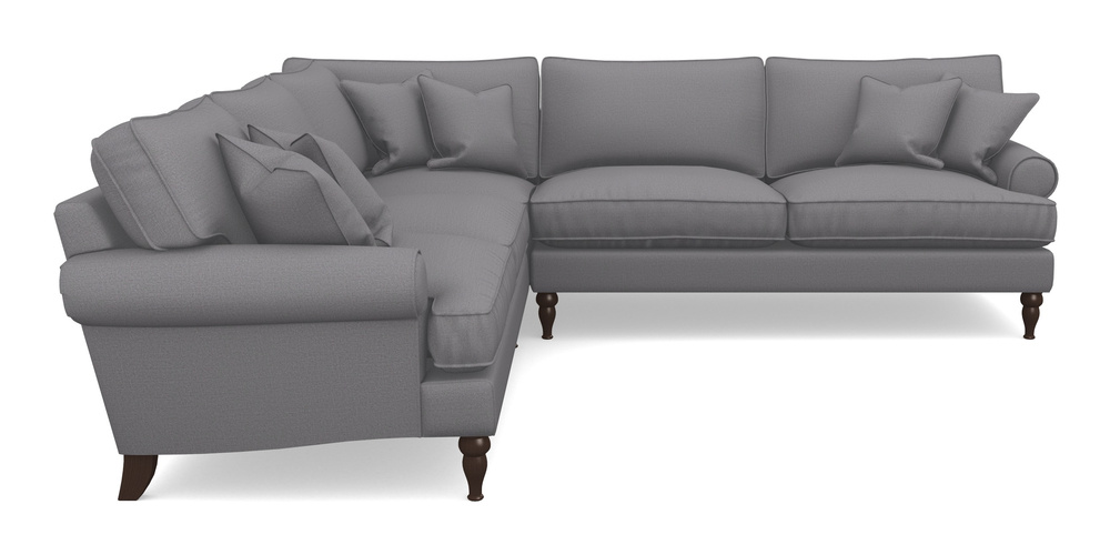 Product photograph of Cooksbridge Corner Sofa Rhf In Plain Linen Cotton - Thor from Sofas and Stuff Limited