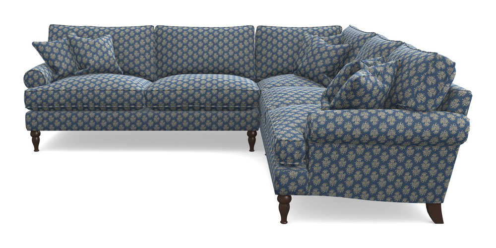 Product photograph of Cooksbridge Corner Sofa Lhf In Cloth 21 - Coral 1 - Bilberry from Sofas and Stuff Limited