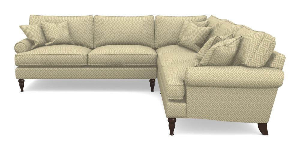 Product photograph of Cooksbridge Corner Sofa Lhf In Cloth 18 - Key - Fennel from Sofas and Stuff Limited