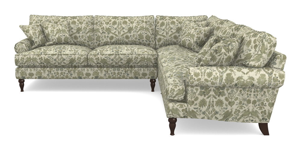 Product photograph of Cooksbridge Corner Sofa Lhf In V A Brompton Collection - Coromandel - Basil from Sofas and Stuff Limited