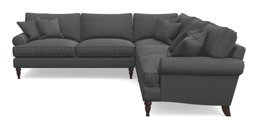 Product photograph of Cooksbridge Corner Sofa Lhf In House Clever Velvet - Slate from Sofas and Stuff Limited