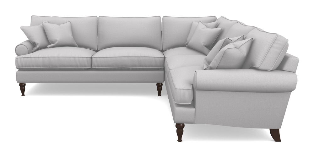 Product photograph of Cooksbridge Corner Sofa Lhf In Plain Linen Cotton - Seal from Sofas and Stuff Limited