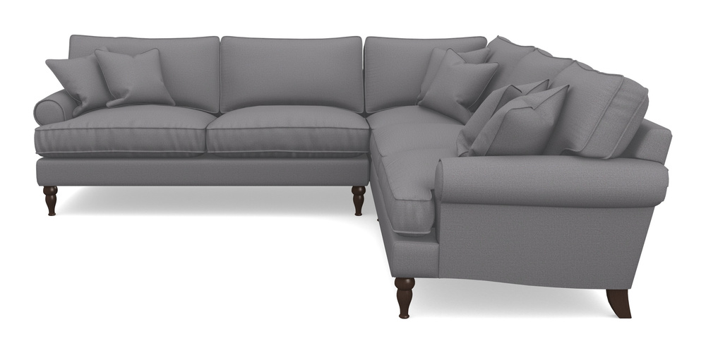 Product photograph of Cooksbridge Corner Sofa Lhf In Plain Linen Cotton - Thor from Sofas and Stuff Limited