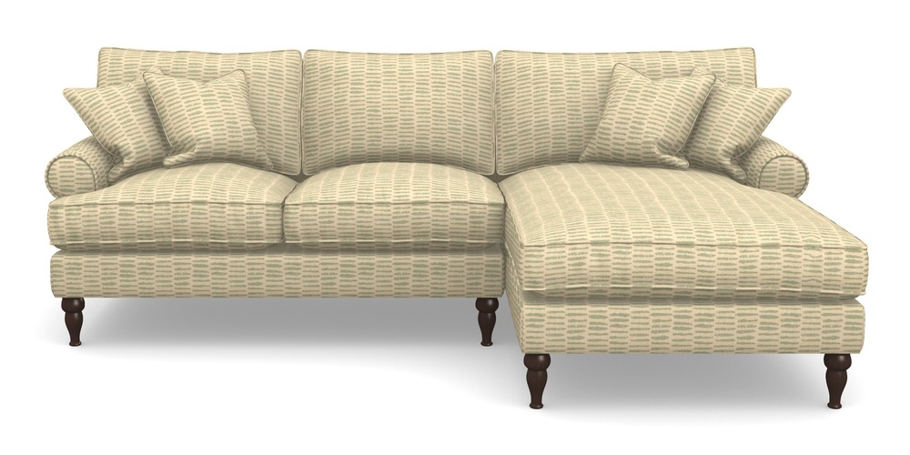 Product photograph of Cooksbridge Chaise Sofa Rhf In Cloth 18 - Daub - Fennel from Sofas and Stuff Limited