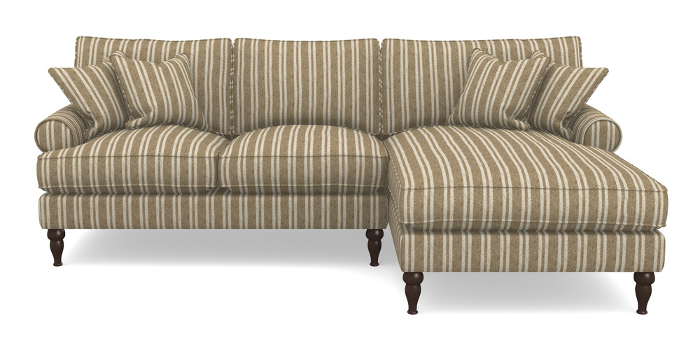 Product photograph of Cooksbridge Chaise Sofa Rhf In Cloth 22 - Barcode - Fallen Leaf from Sofas and Stuff Limited