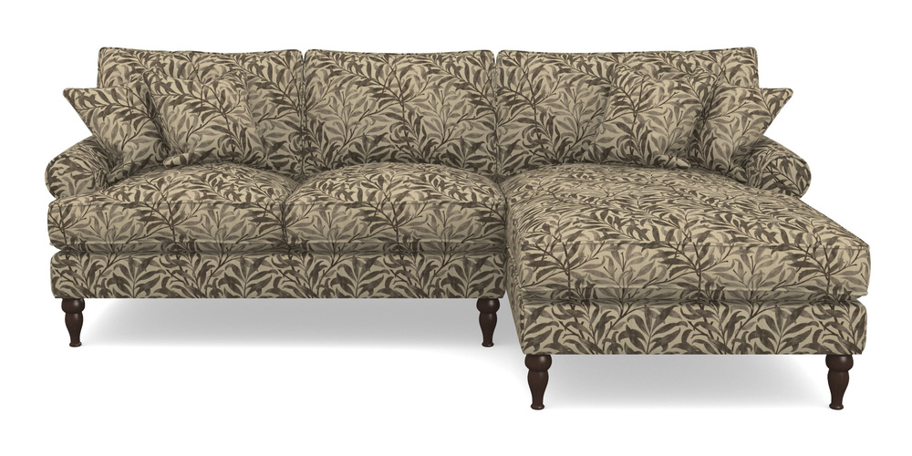 Product photograph of Cooksbridge Chaise Sofa Rhf In V A Drawn From Nature - Willow Bough Large - Brown from Sofas and Stuff Limited