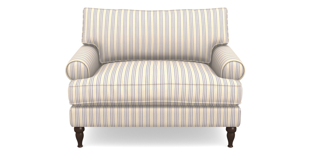 Product photograph of Cooksbridge Snuggler In Cloth 22 - Racing Stripes Ayr - Blueberry from Sofas and Stuff Limited