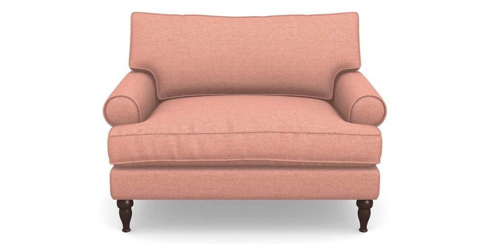 Product photograph of Cooksbridge Snuggler In Basket Weave - Peony from Sofas and Stuff Limited
