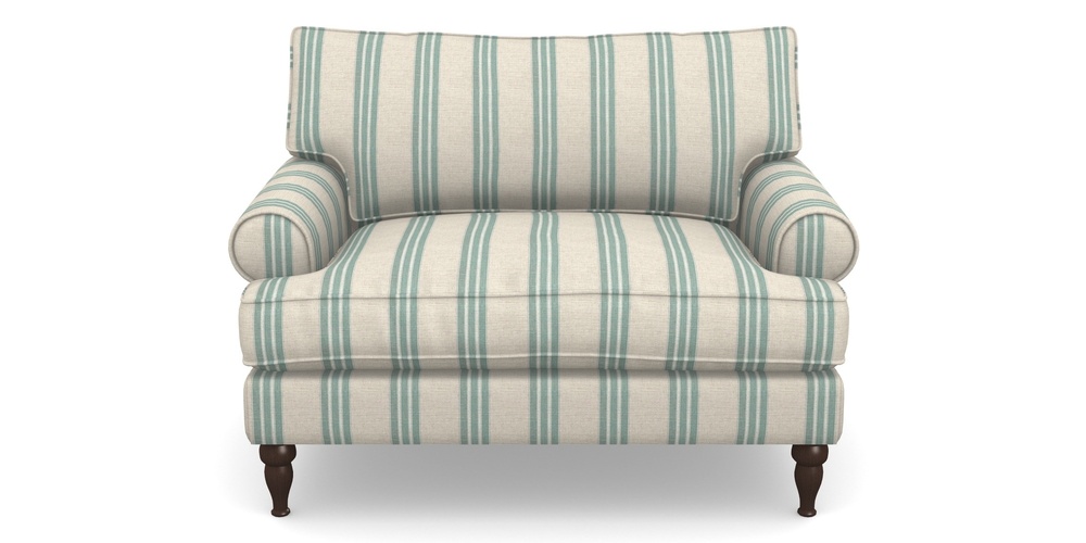 Product photograph of Cooksbridge Snuggler In Cloth 18 Stripes - Bengal - Basil from Sofas and Stuff Limited