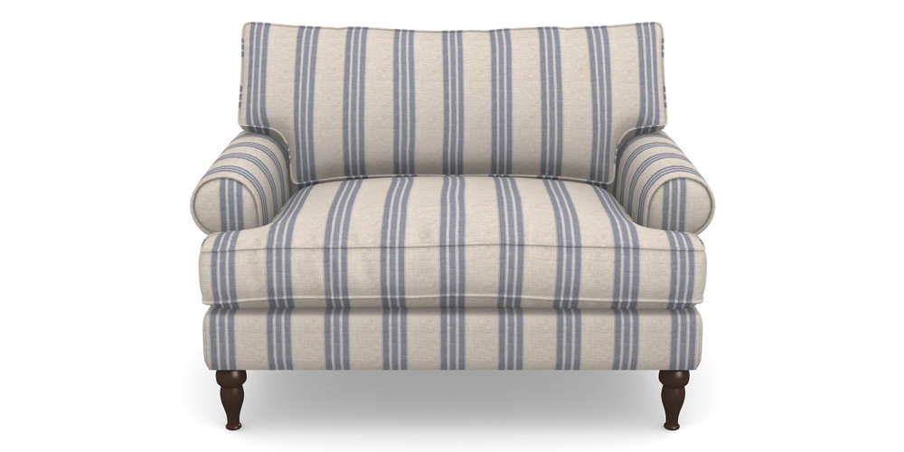 Product photograph of Cooksbridge Snuggler In Cloth 18 Stripes - Bengal - Indigo from Sofas and Stuff Limited