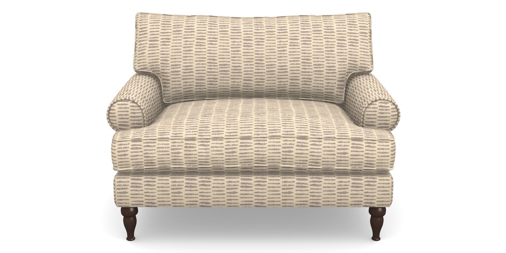 Product photograph of Cooksbridge Snuggler In Cloth 18 - Daub - Berry from Sofas and Stuff Limited