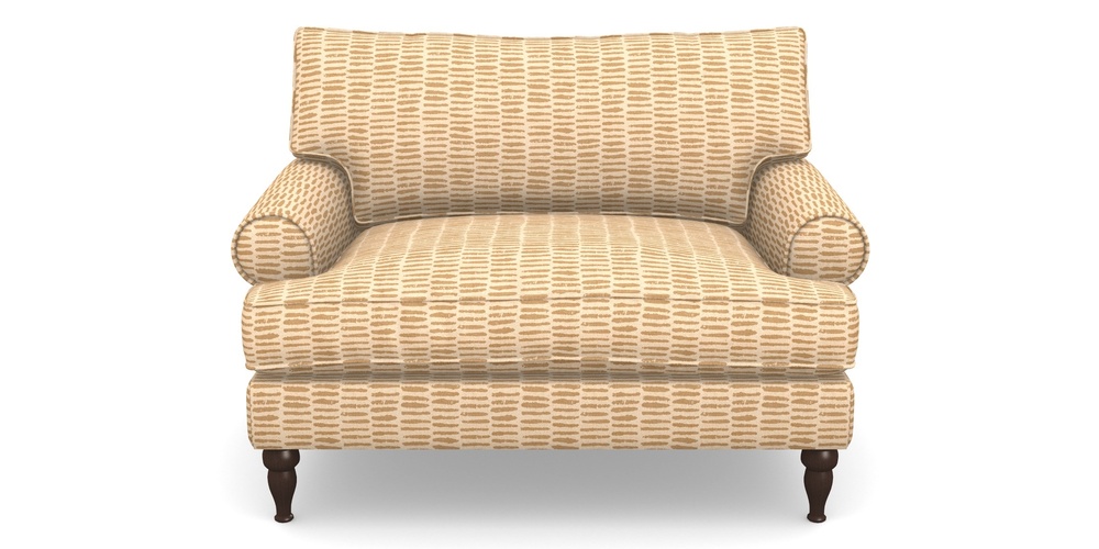 Product photograph of Cooksbridge Snuggler In Cloth 18 - Daub - Fudge from Sofas and Stuff Limited