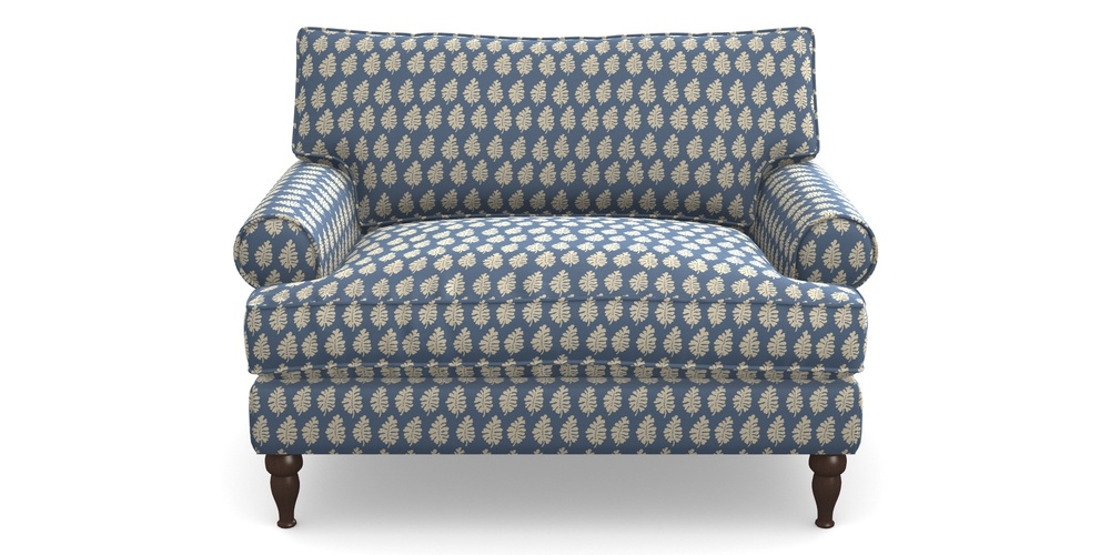 Product photograph of Cooksbridge Snuggler In Cloth 21 - Oak Leaf - Bilberry from Sofas and Stuff Limited