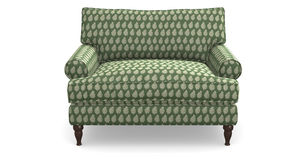 Product photograph of Cooksbridge Snuggler In Cloth 21 - Oak Leaf - Forest from Sofas and Stuff Limited