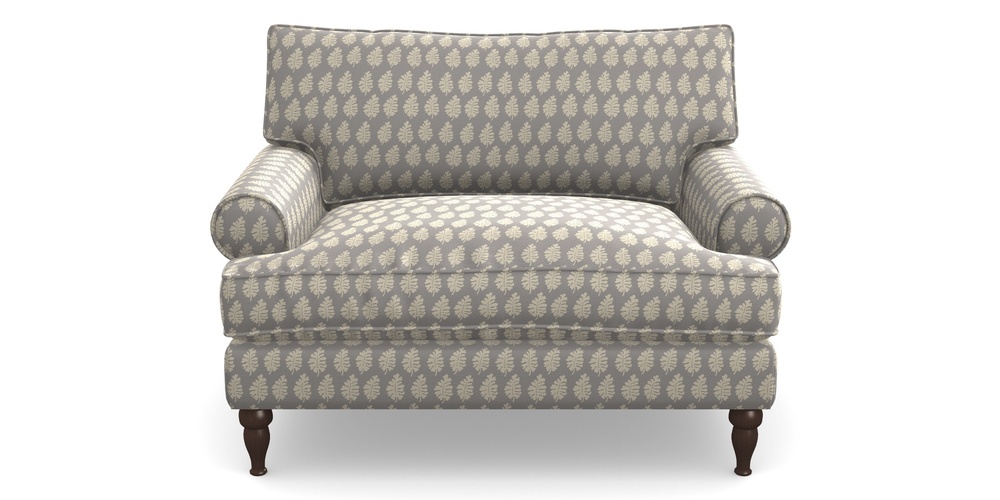 Product photograph of Cooksbridge Snuggler In Cloth 21 - Oak Leaf - Magnesium from Sofas and Stuff Limited