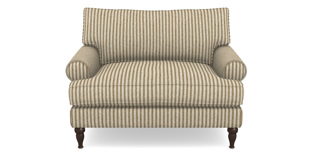 Product photograph of Cooksbridge Snuggler In Cloth 22 - Pinstripe - Fallen Leaf from Sofas and Stuff Limited