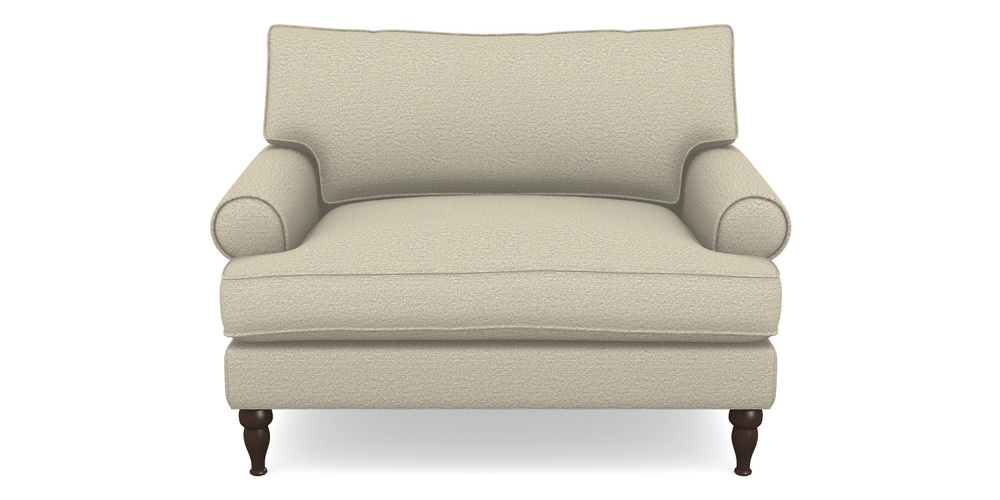 Product photograph of Cooksbridge Snuggler In Cloth 20 - Design 6 - Natural Linen from Sofas and Stuff Limited