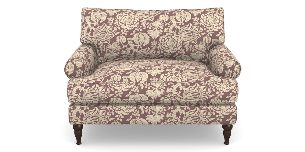 Product photograph of Cooksbridge Snuggler In V A Brompton Collection - Flowering Kale - Cacao from Sofas and Stuff Limited