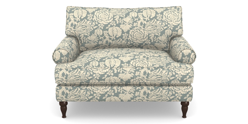 Product photograph of Cooksbridge Snuggler In V A Brompton Collection - Flowering Kale - Pebble from Sofas and Stuff Limited