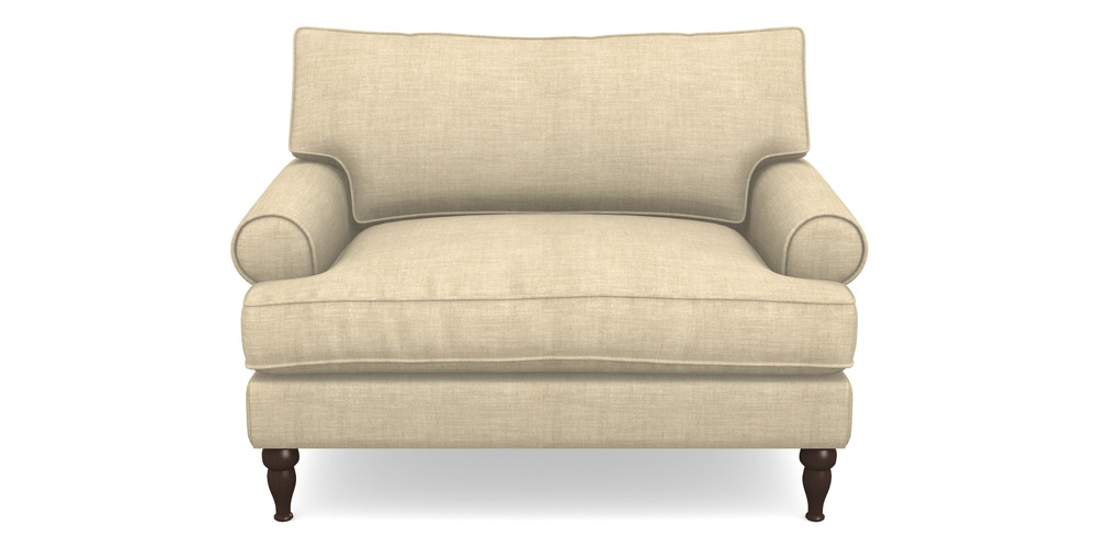 Product photograph of Cooksbridge Snuggler In Posh Linen - Oatmeal from Sofas and Stuff Limited