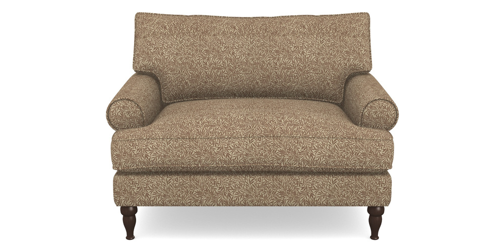 Product photograph of Cooksbridge Snuggler In V A Drawn From Nature Collection - Willow - Terracotta from Sofas and Stuff Limited