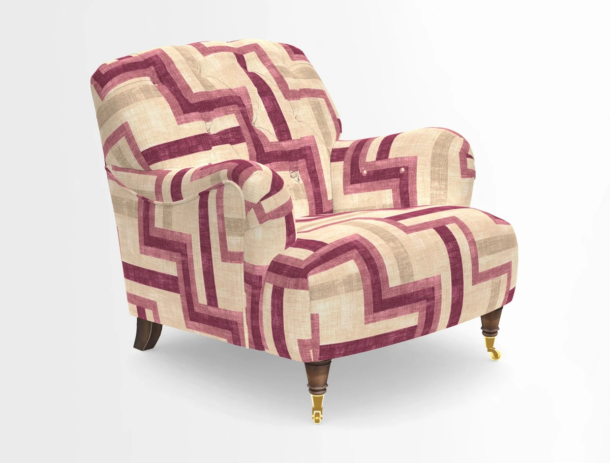 Ditchling Chair in Two Tone Plain Biscuit